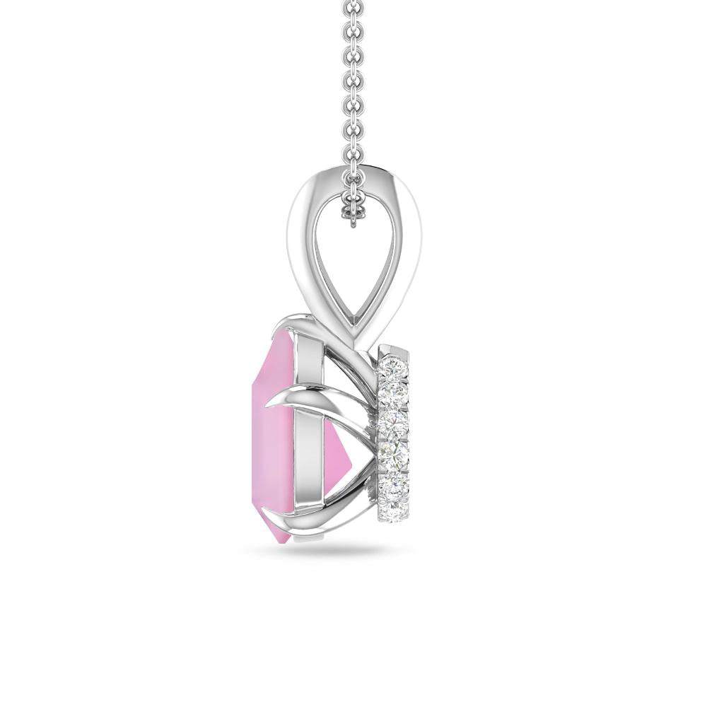 White Gold - Pink Tourmaline