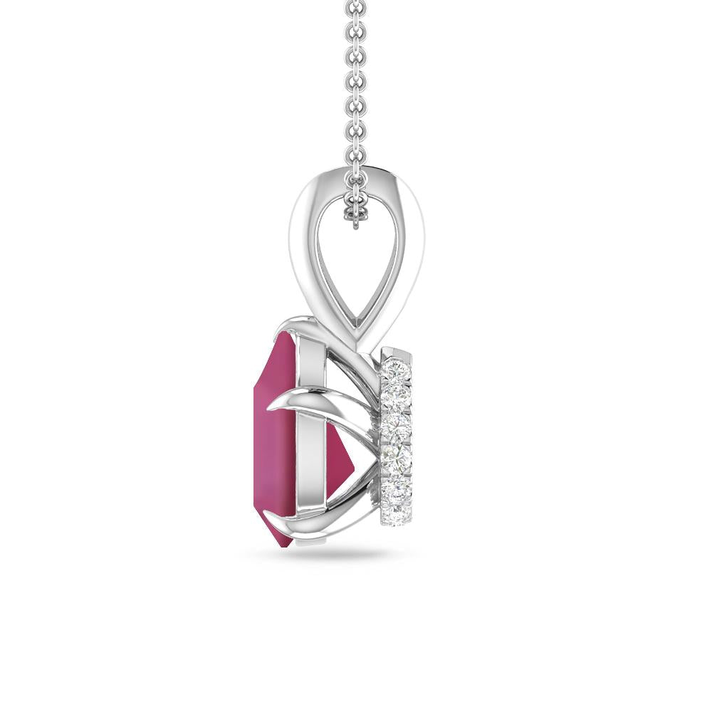 White Gold - Pink Tourmaline