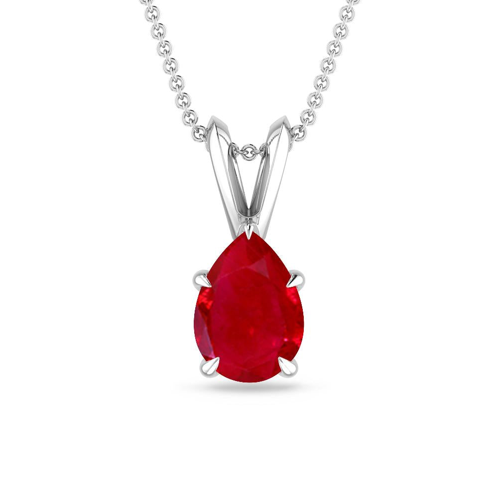 White Gold - Ruby