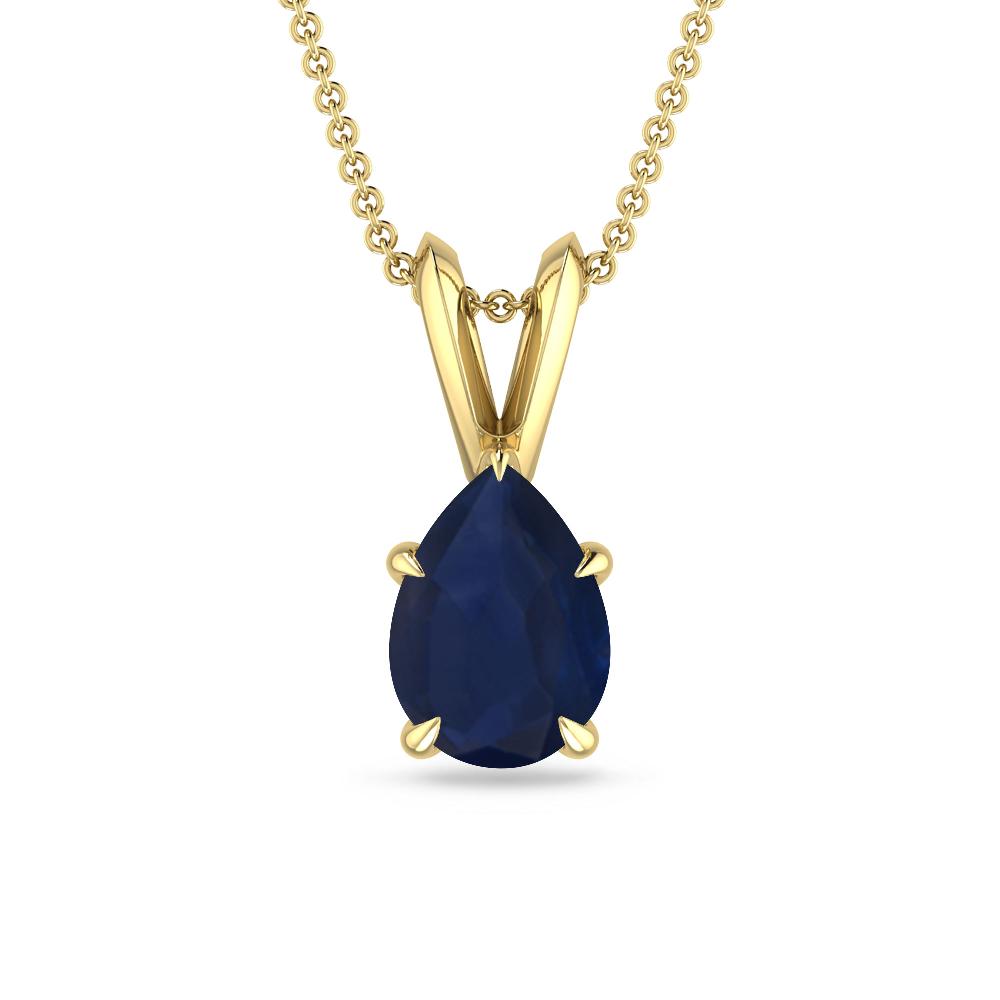 Yellow Gold - Sapphire