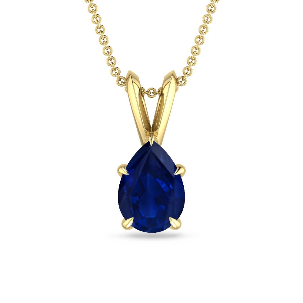 Yellow Gold - Sapphire