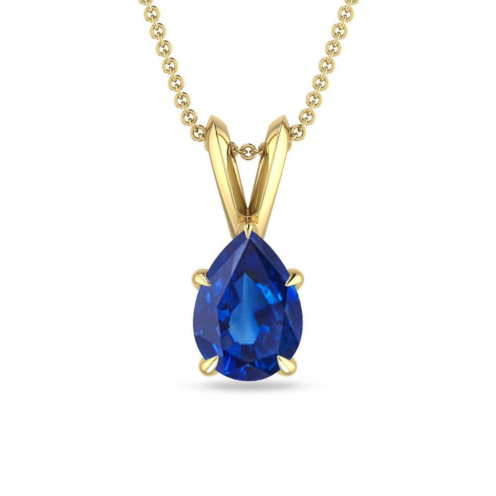 Yellow Gold - Sapphire