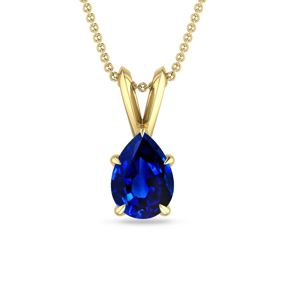 Yellow Gold - Sapphire