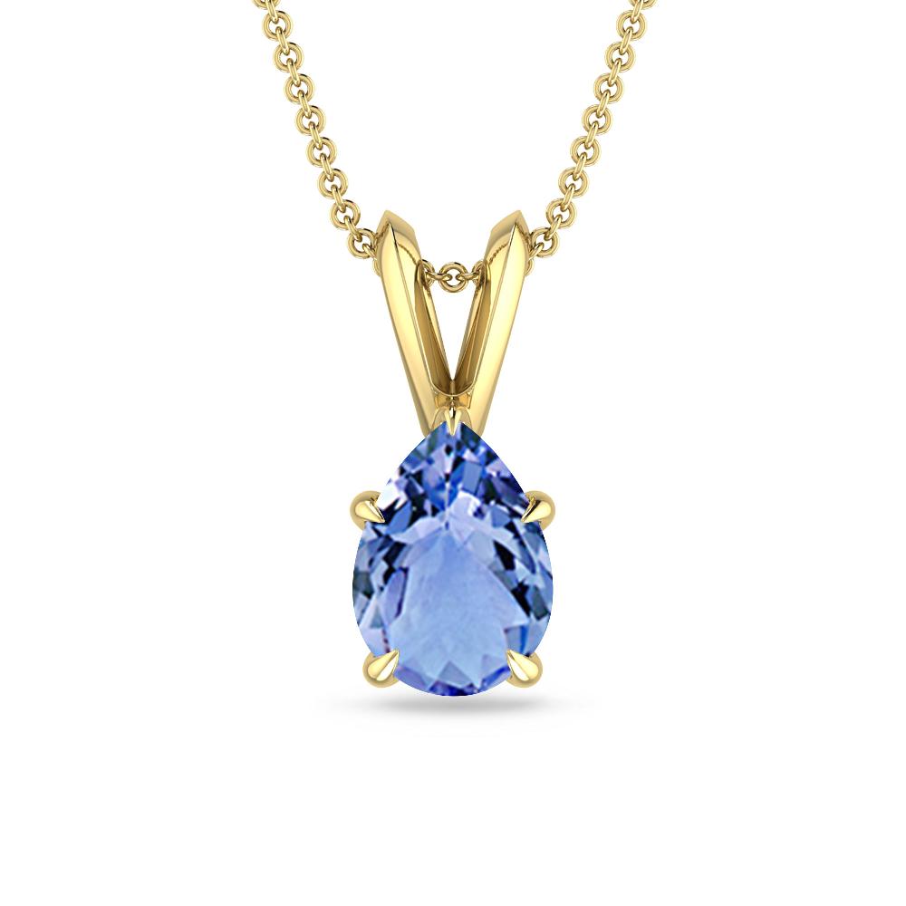 Yellow Gold - Tanzanite