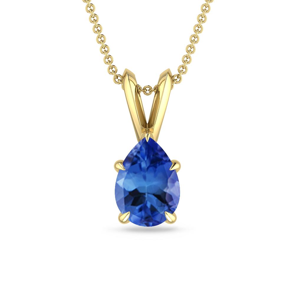 Yellow Gold - Tanzanite