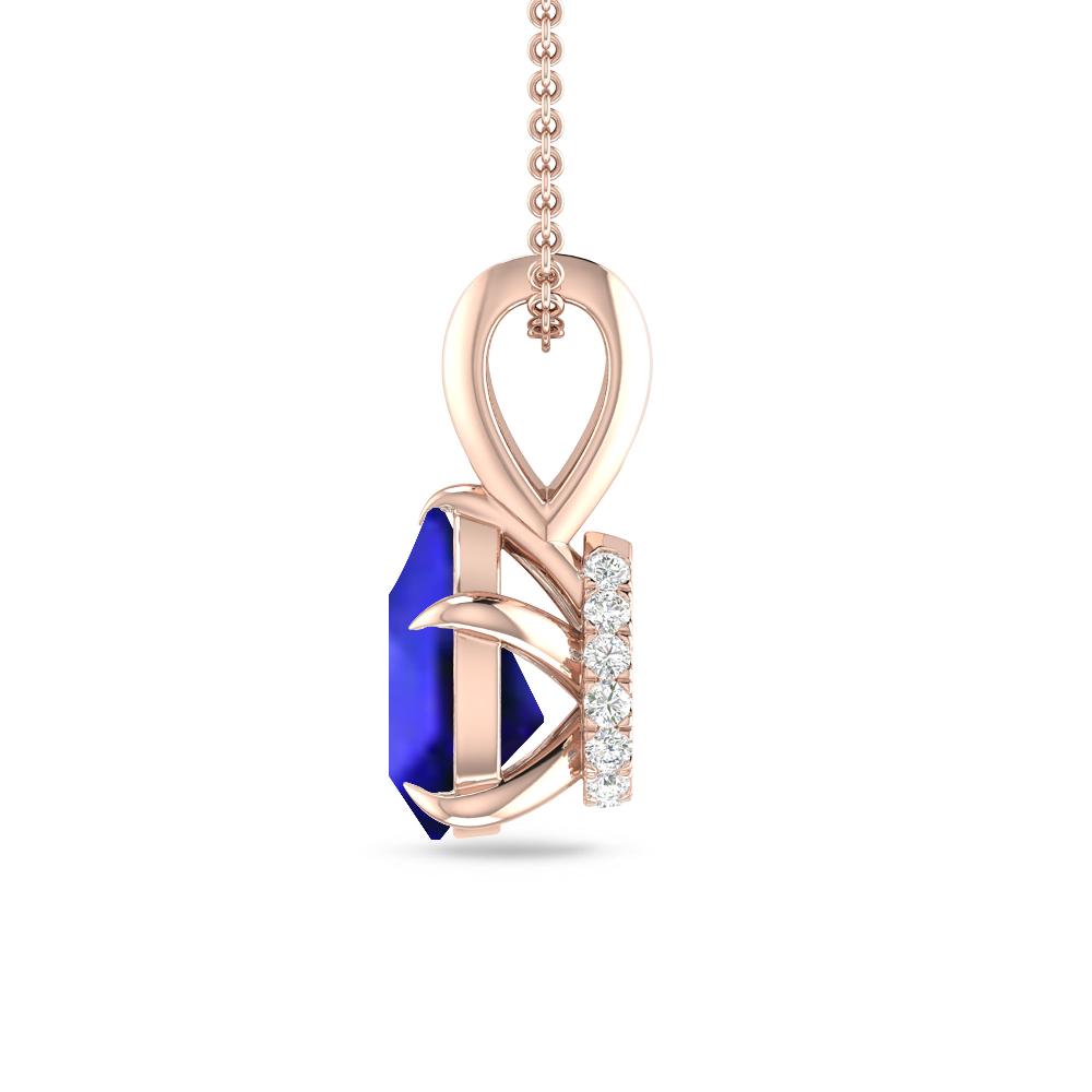 Rose Gold - Tanzanite