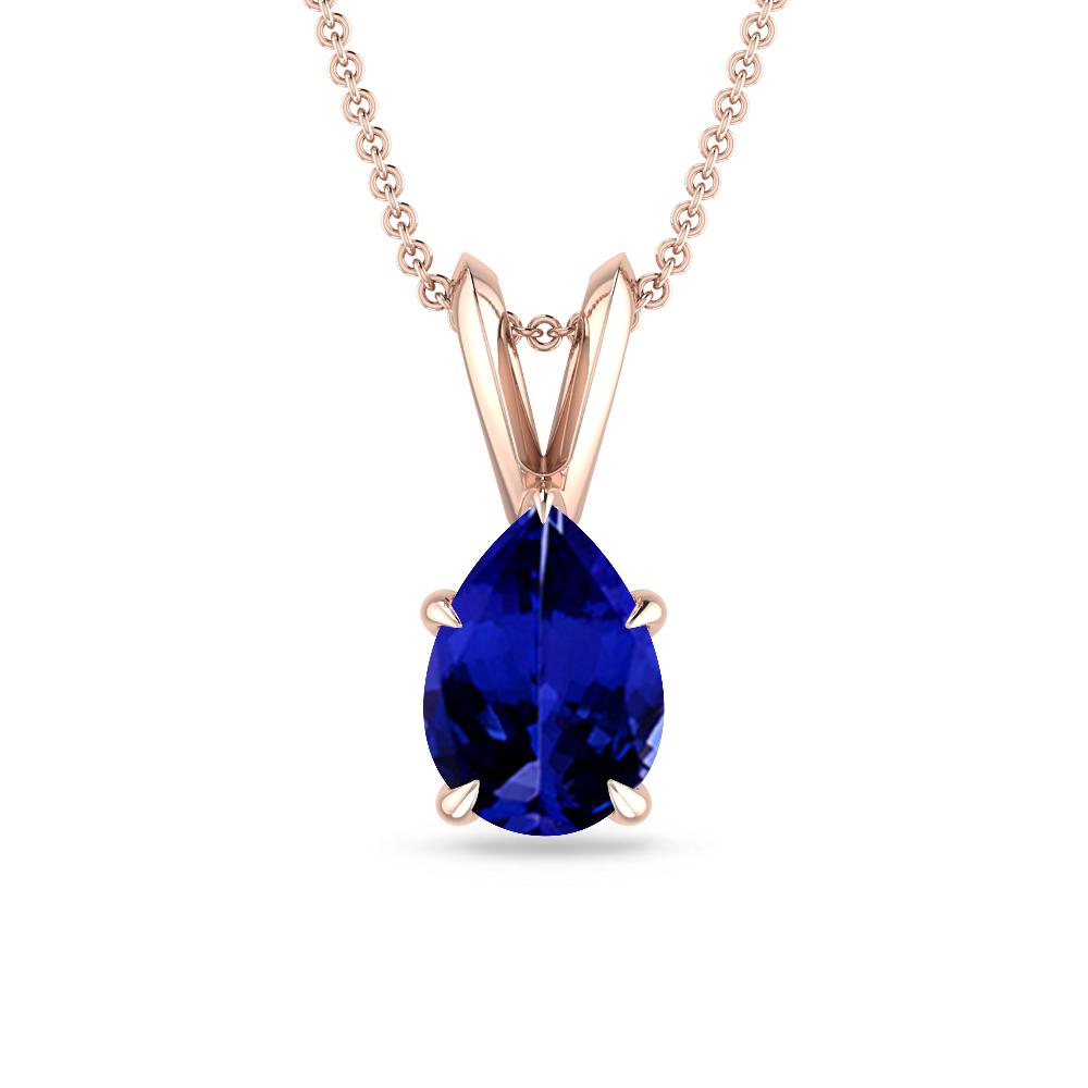 Rose Gold - Tanzanite