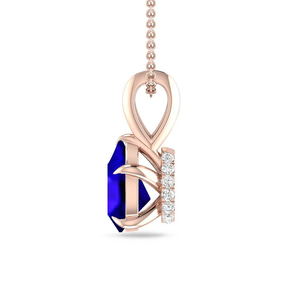 Rose Gold - Tanzanite