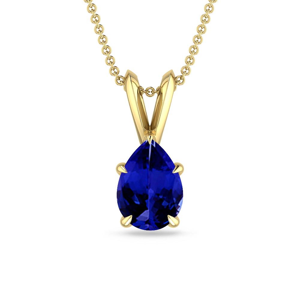 Yellow Gold - Tanzanite