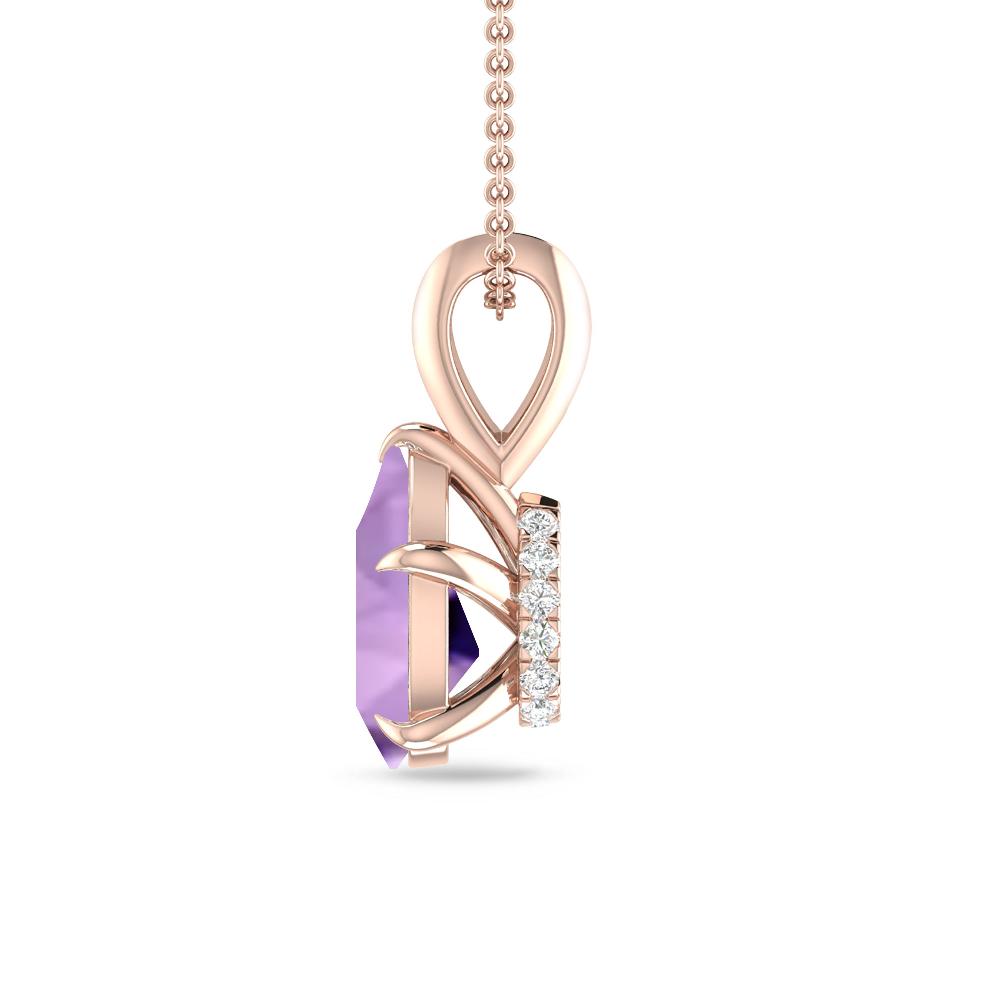 Rose Gold - Amethyst