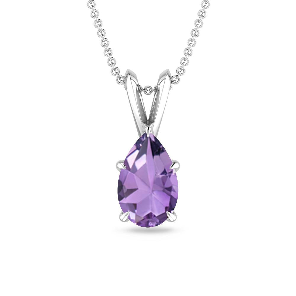 White Gold - Amethyst