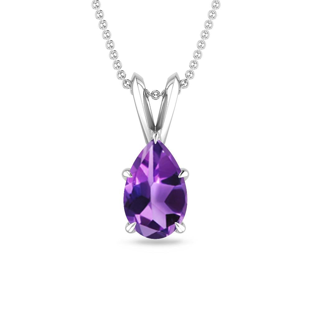 White Gold - Amethyst