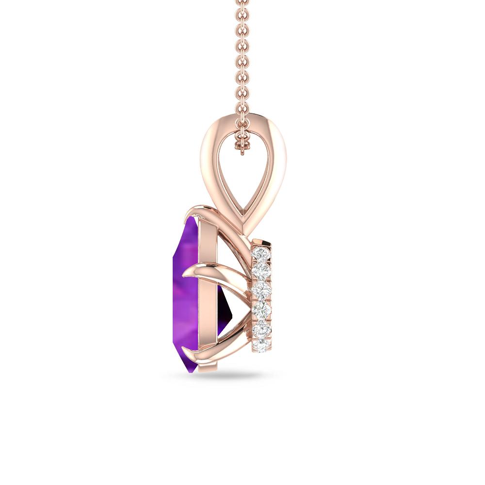 Rose Gold - Amethyst