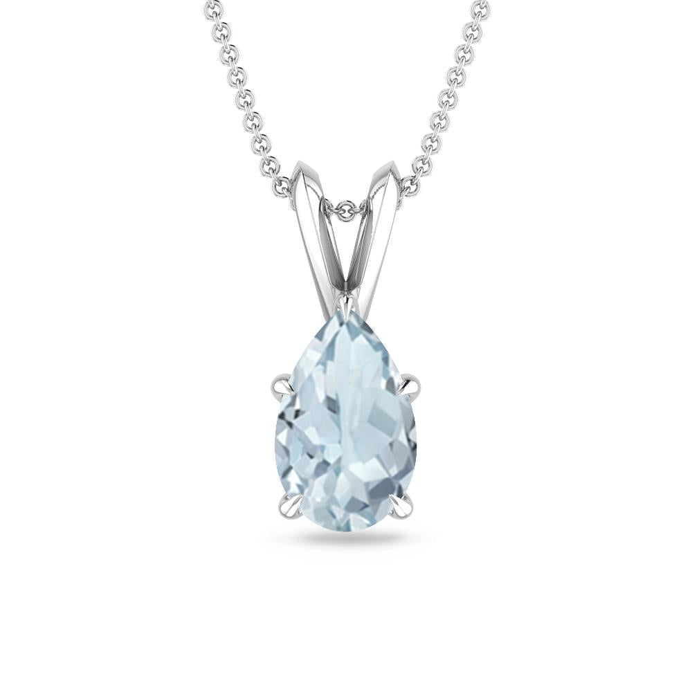 White Gold - Aquamarine