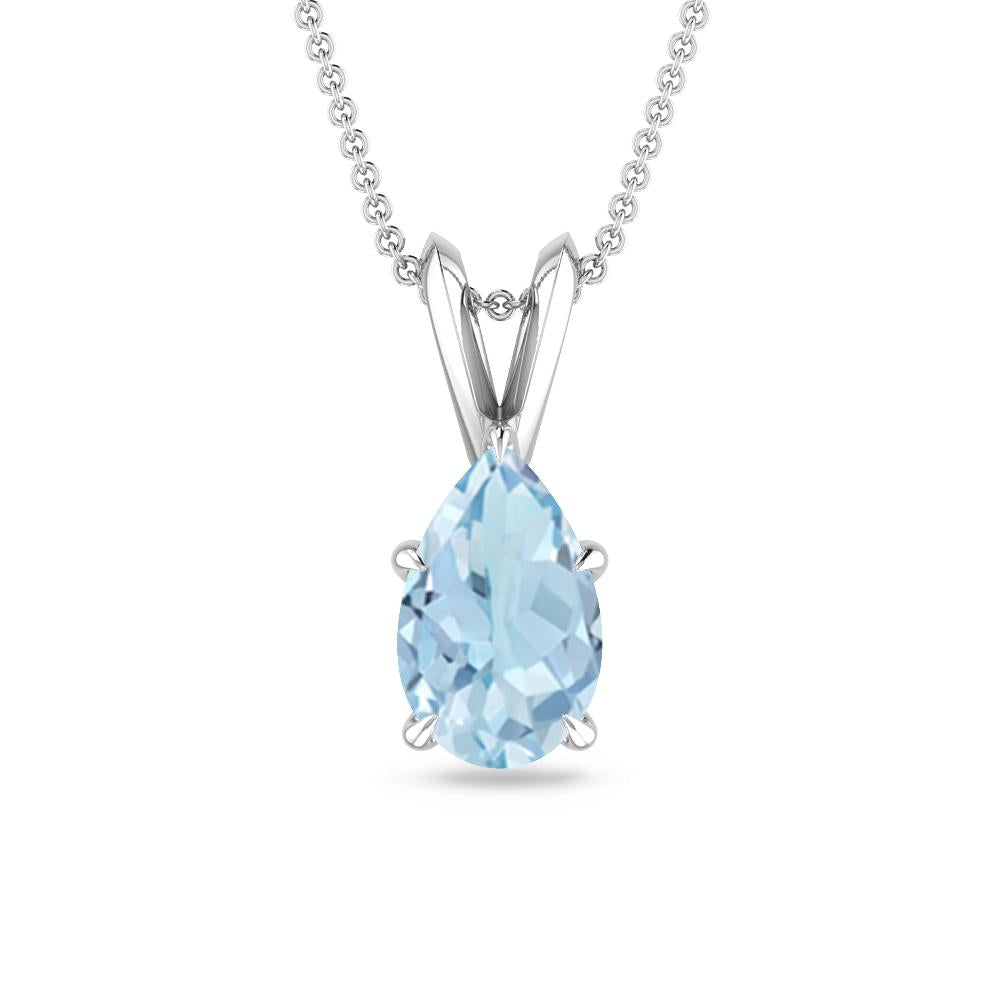 White Gold - Aquamarine