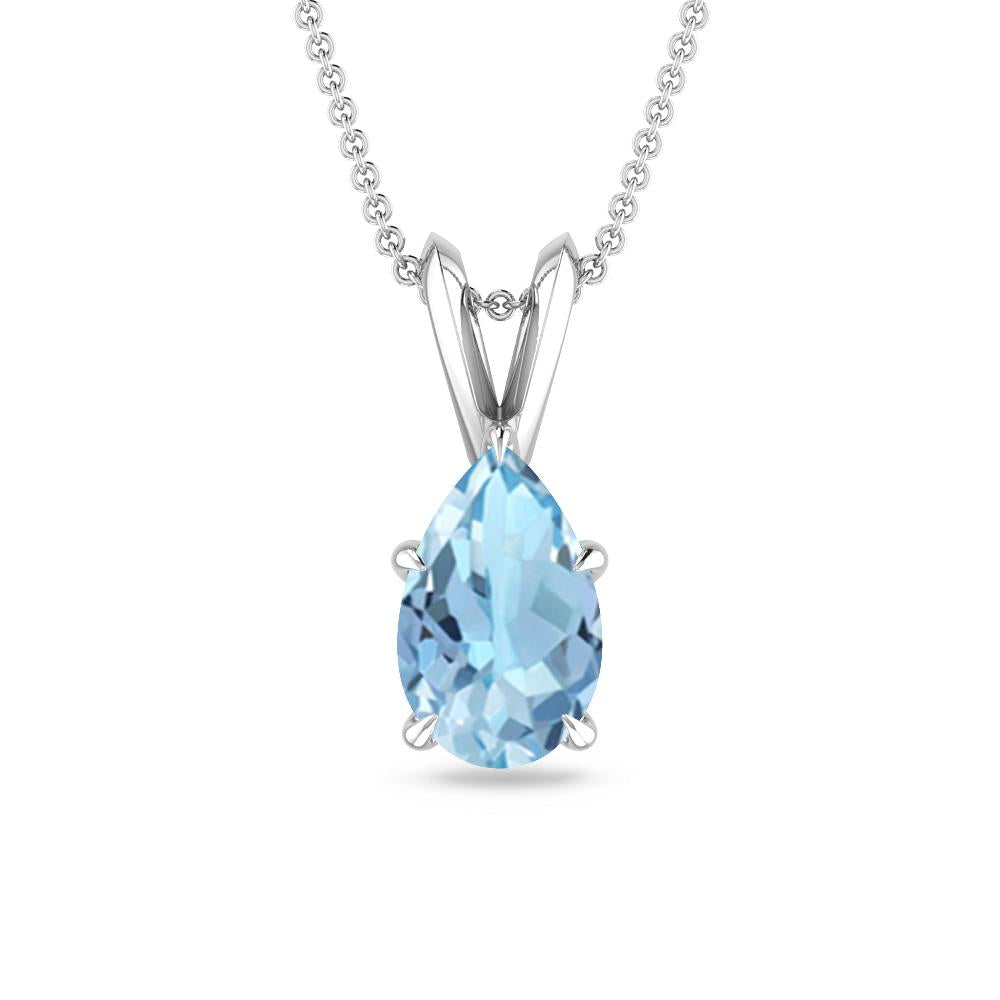 White Gold - Aquamarine