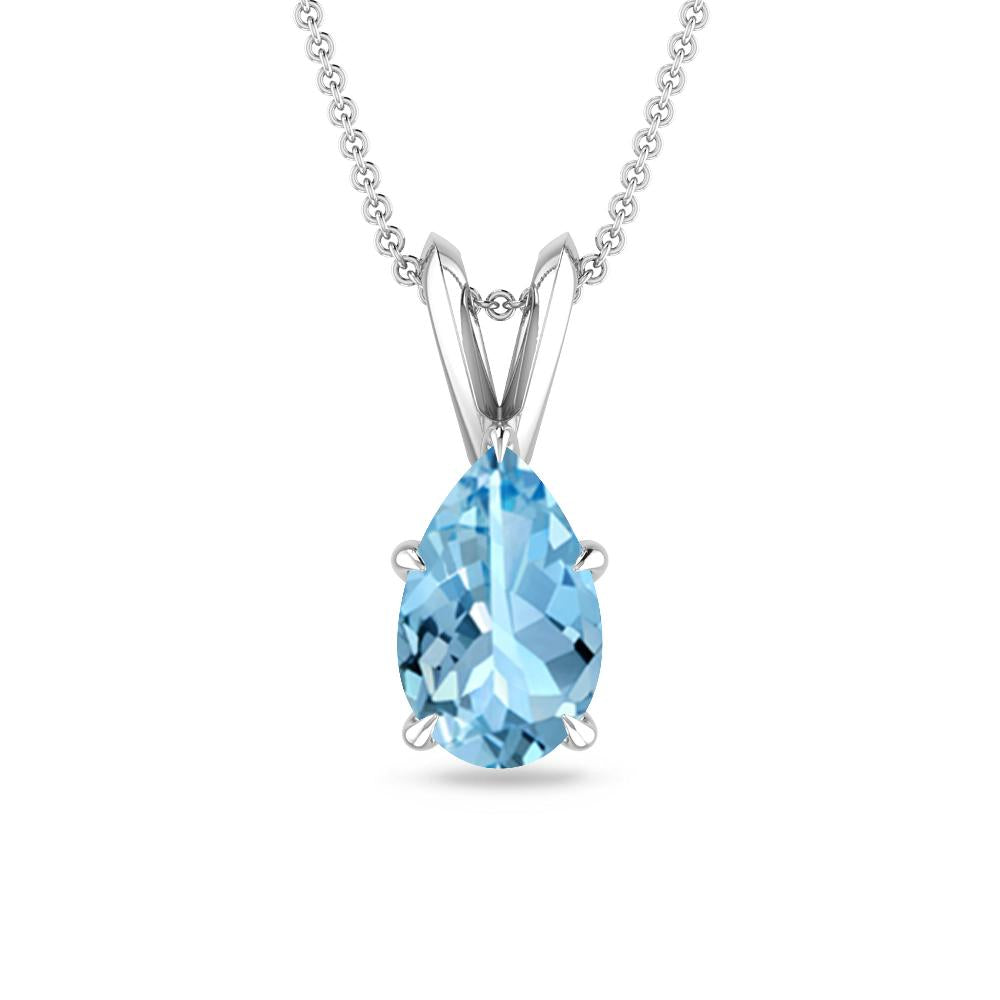 White Gold - Aquamarine