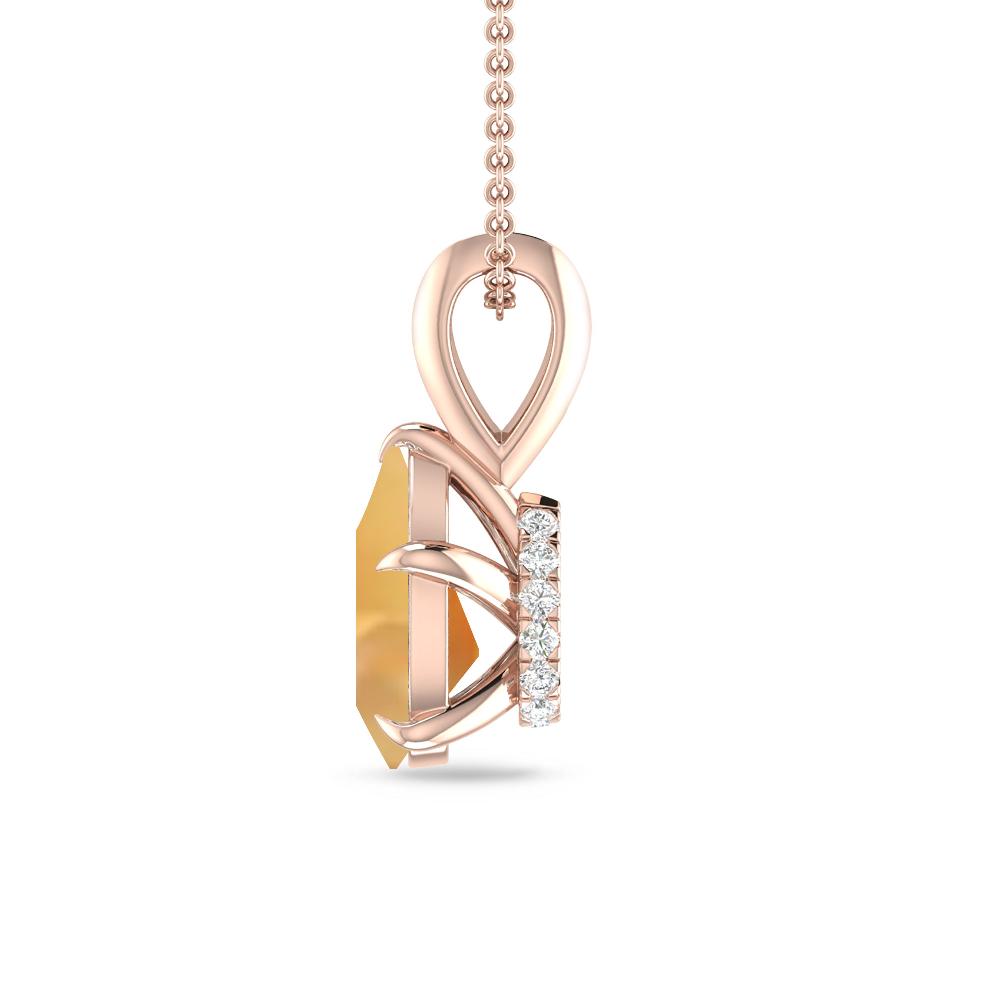 Rose Gold - Citrine