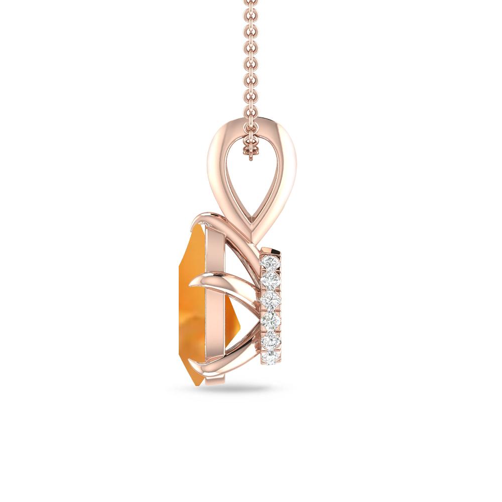 Rose Gold - Citrine