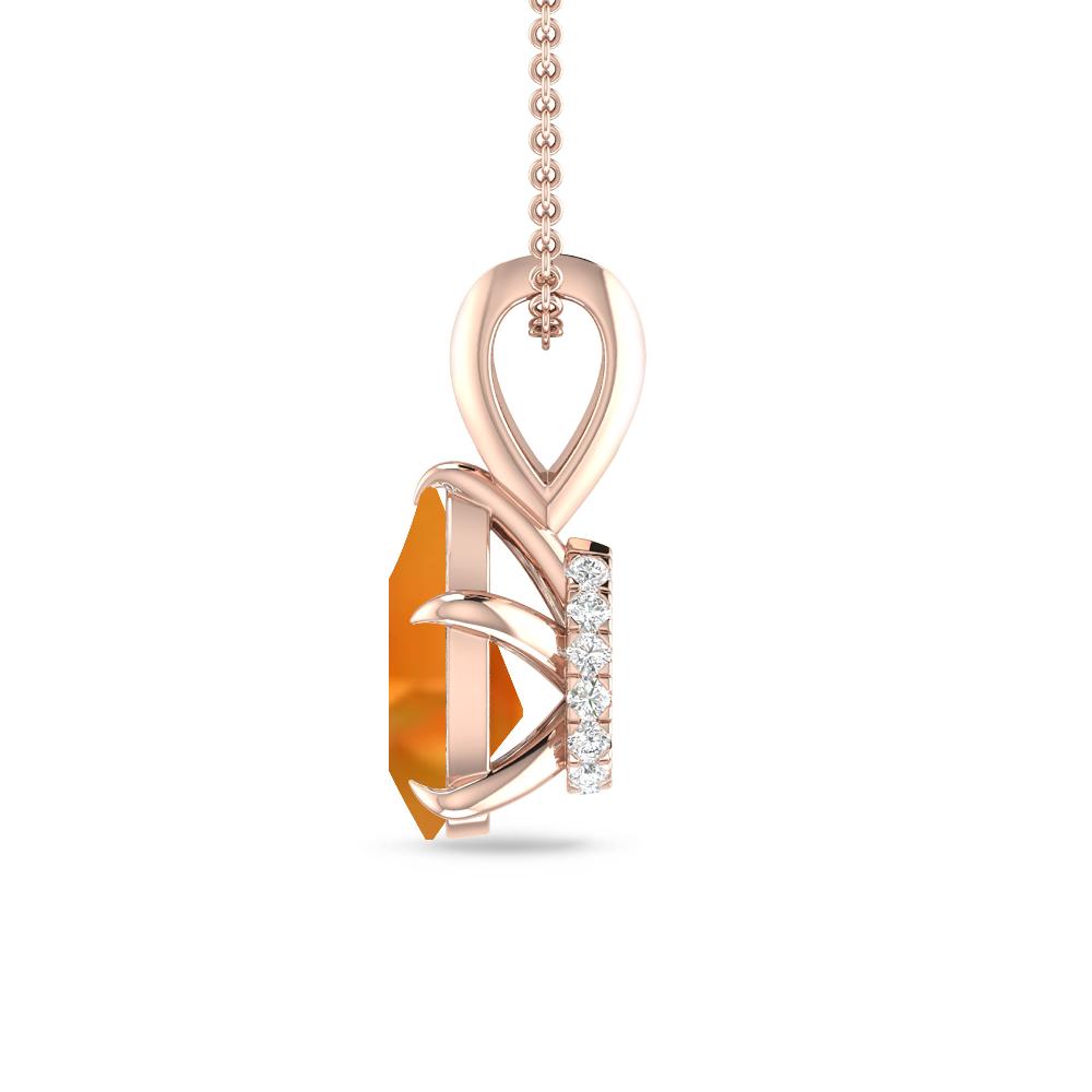 Rose Gold - Citrine