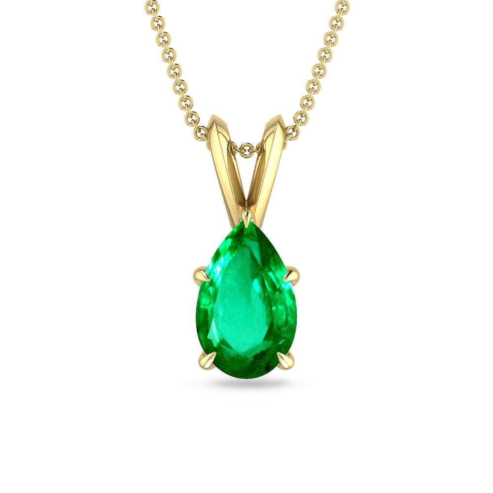 Yellow Gold - Emerald