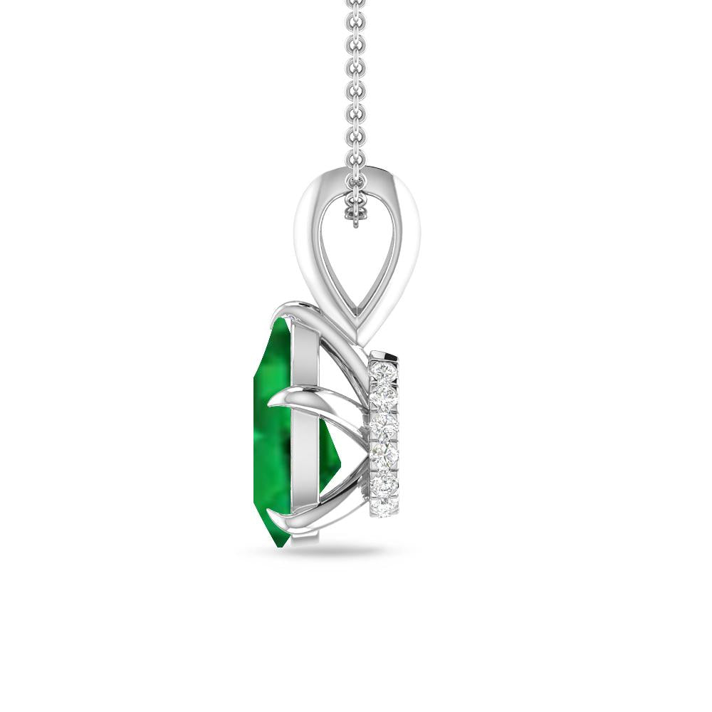 White Gold - Emerald