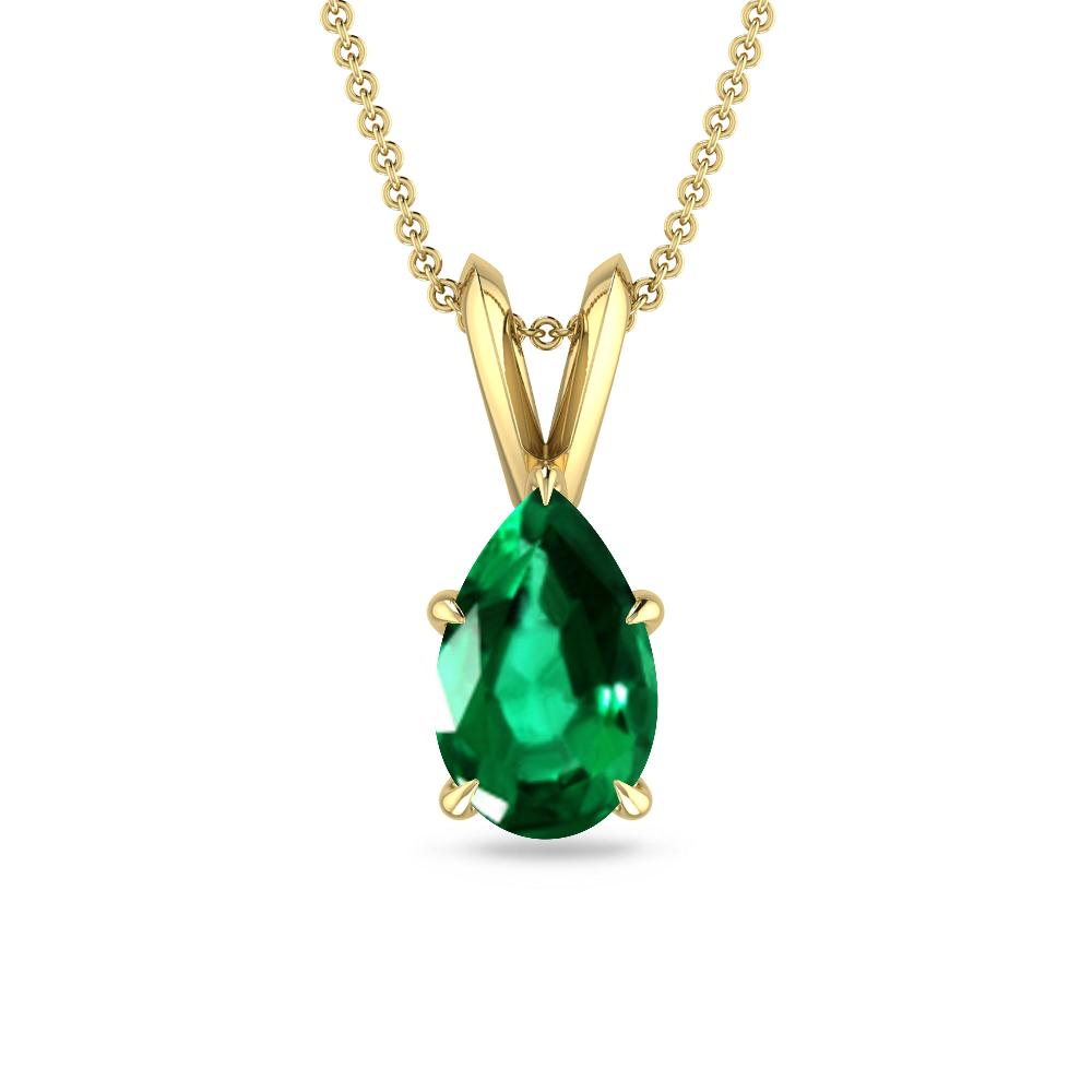 Yellow Gold - Emerald