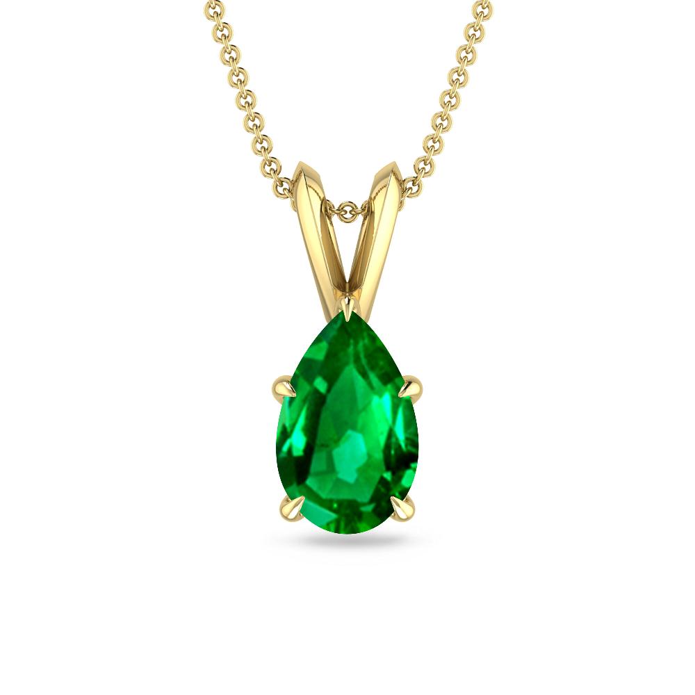 Yellow Gold - Emerald