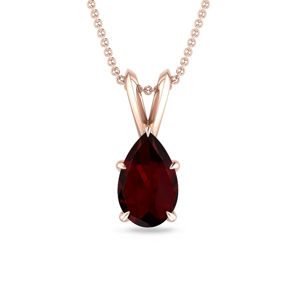 Rose Gold - Garnet