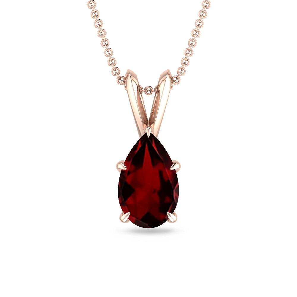 Rose Gold - Garnet