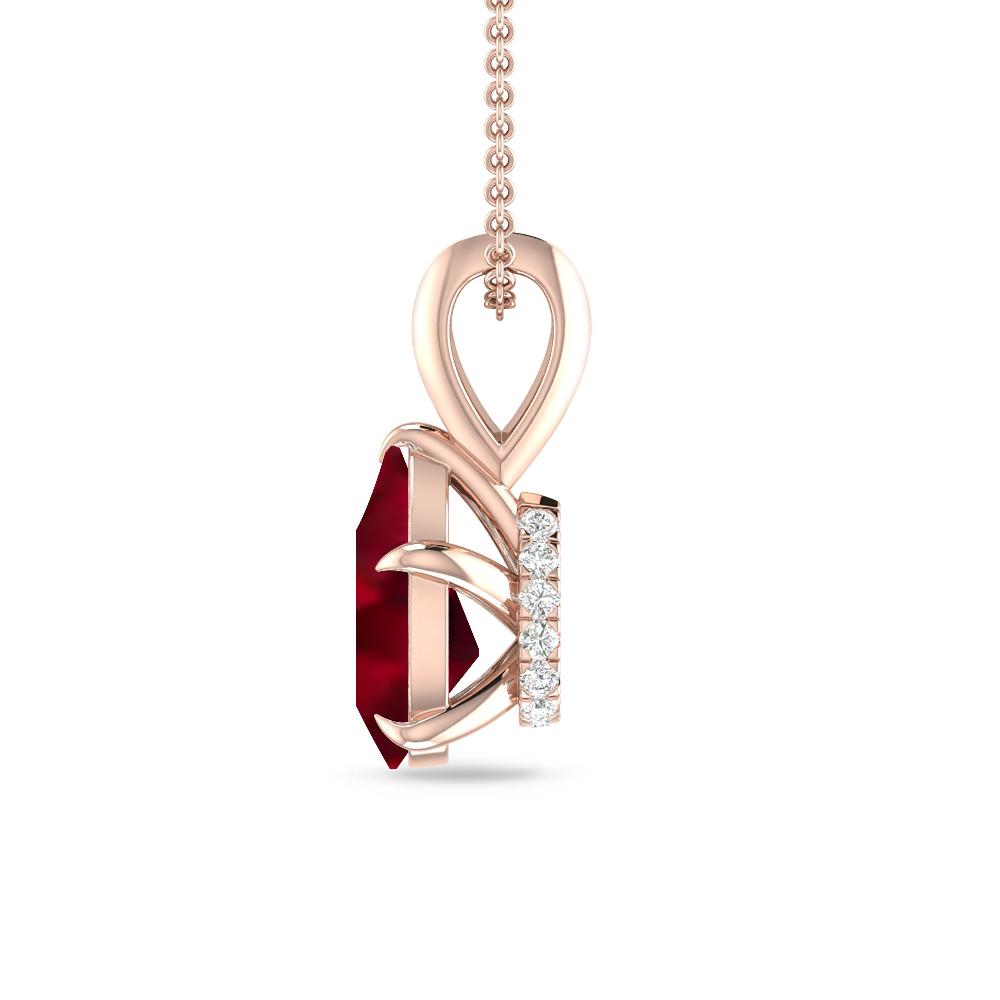 Rose Gold - Garnet