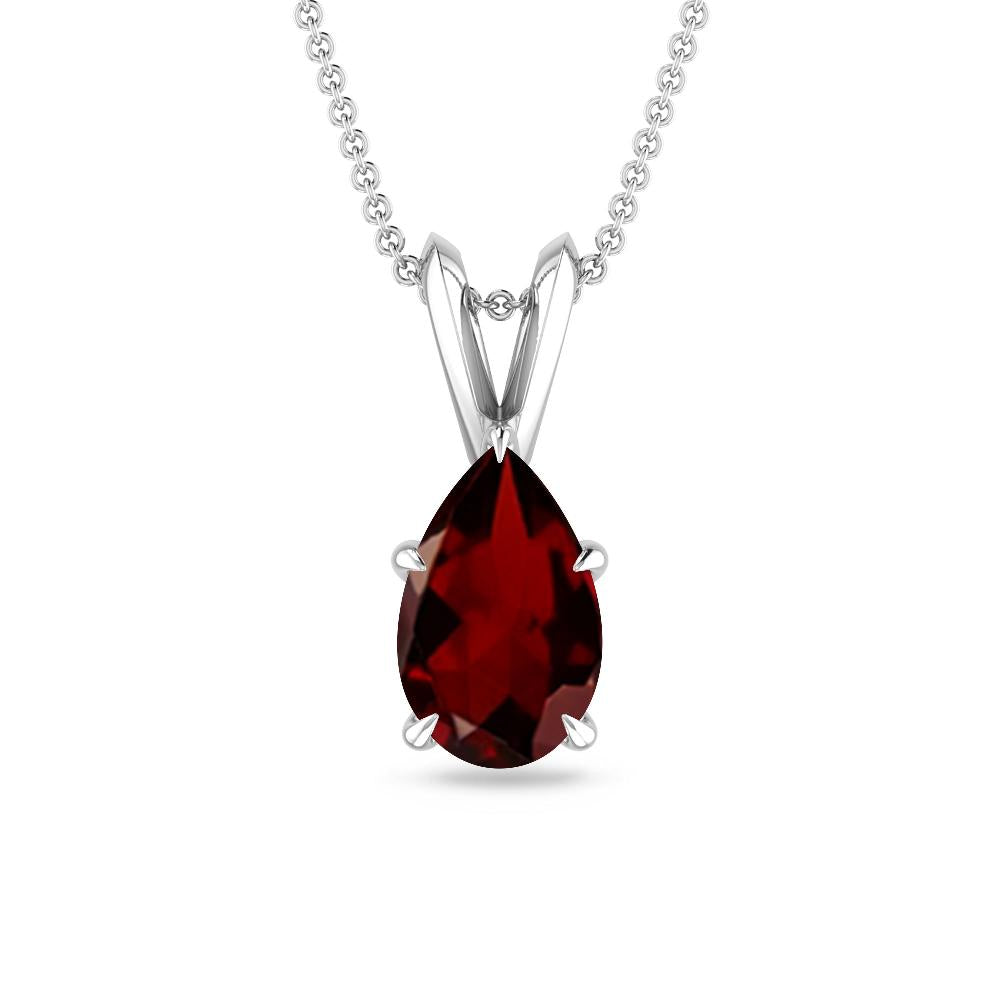 White Gold - Garnet