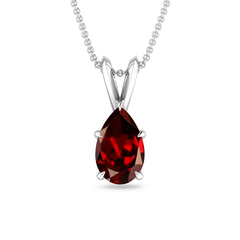 White Gold - Garnet