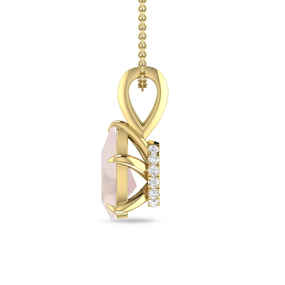 Yellow Gold - Morganite