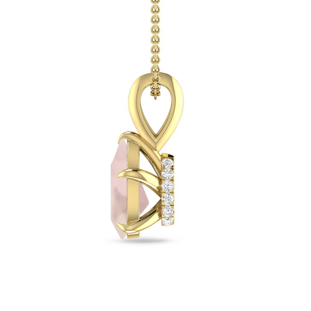 Yellow Gold - Morganite