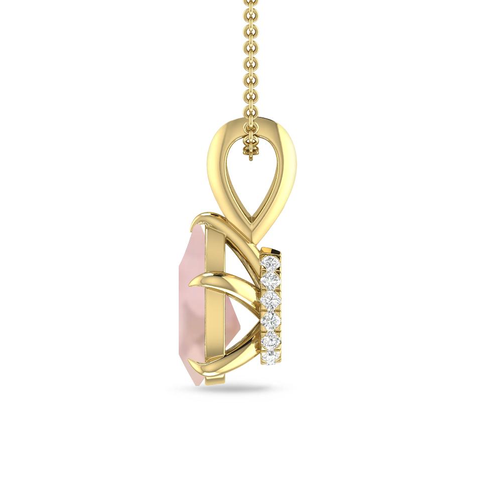 Yellow Gold - Morganite