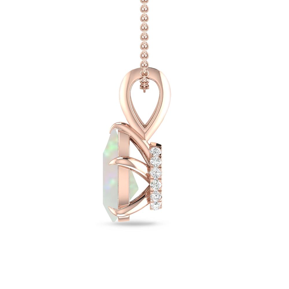 Rose Gold - Opal