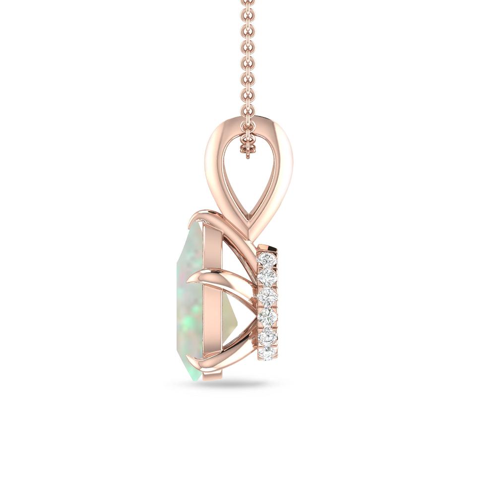 Rose Gold - Opal