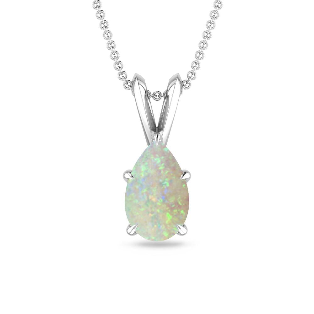 White Gold - Opal