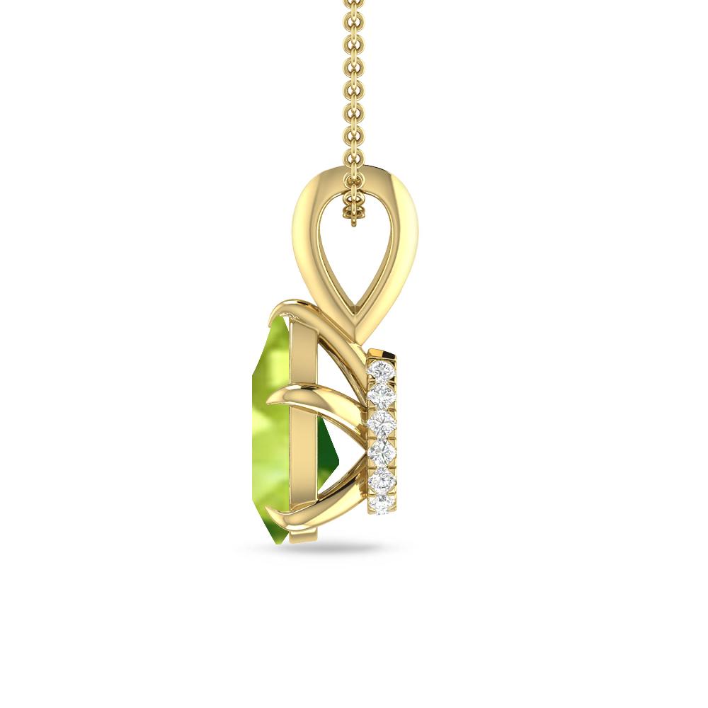 Yellow Gold - Peridot