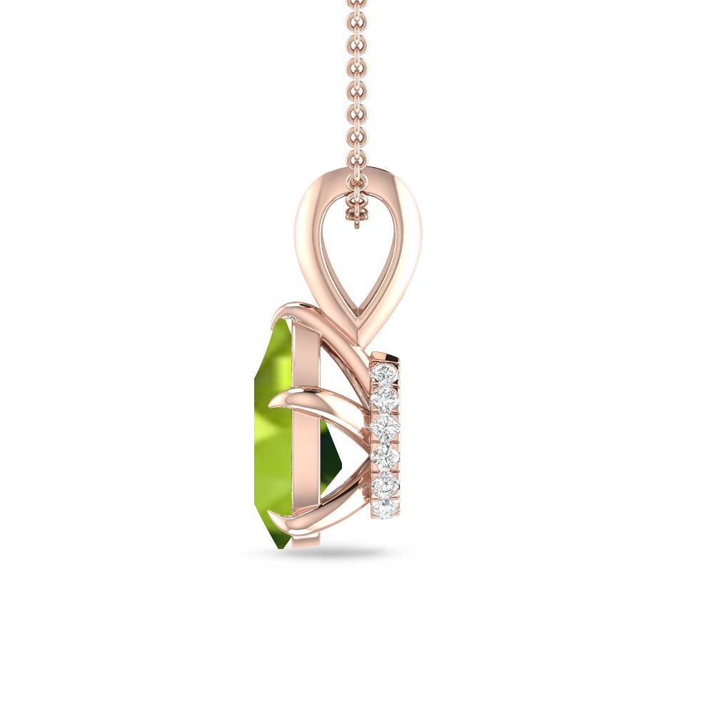 Rose Gold - Peridot