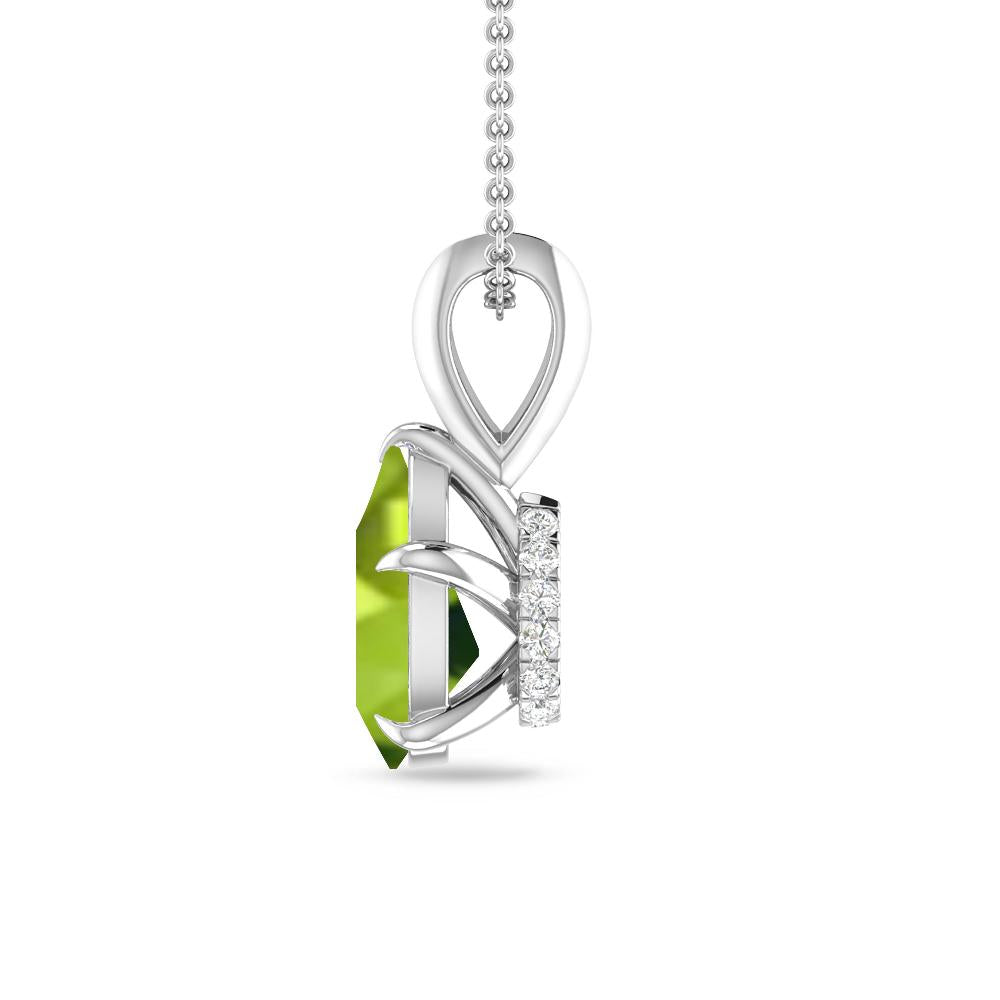 White Gold - Peridot