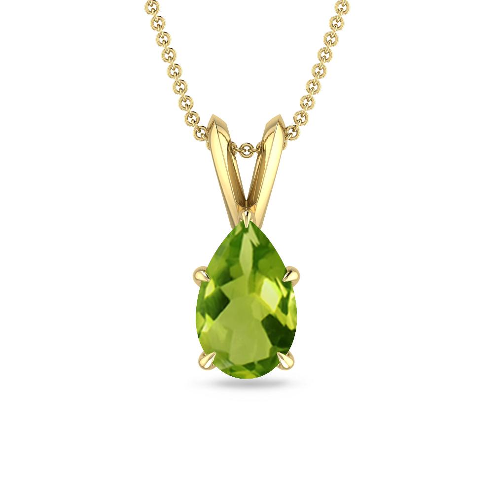 Yellow Gold - Peridot