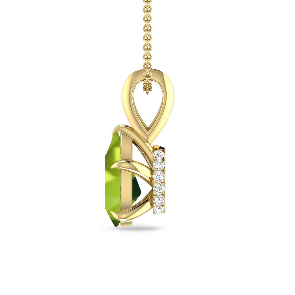 Yellow Gold - Peridot