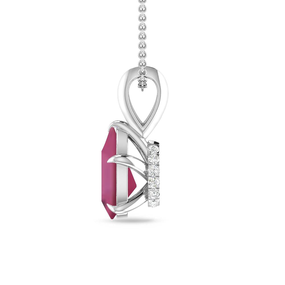 White Gold - Pink Tourmaline