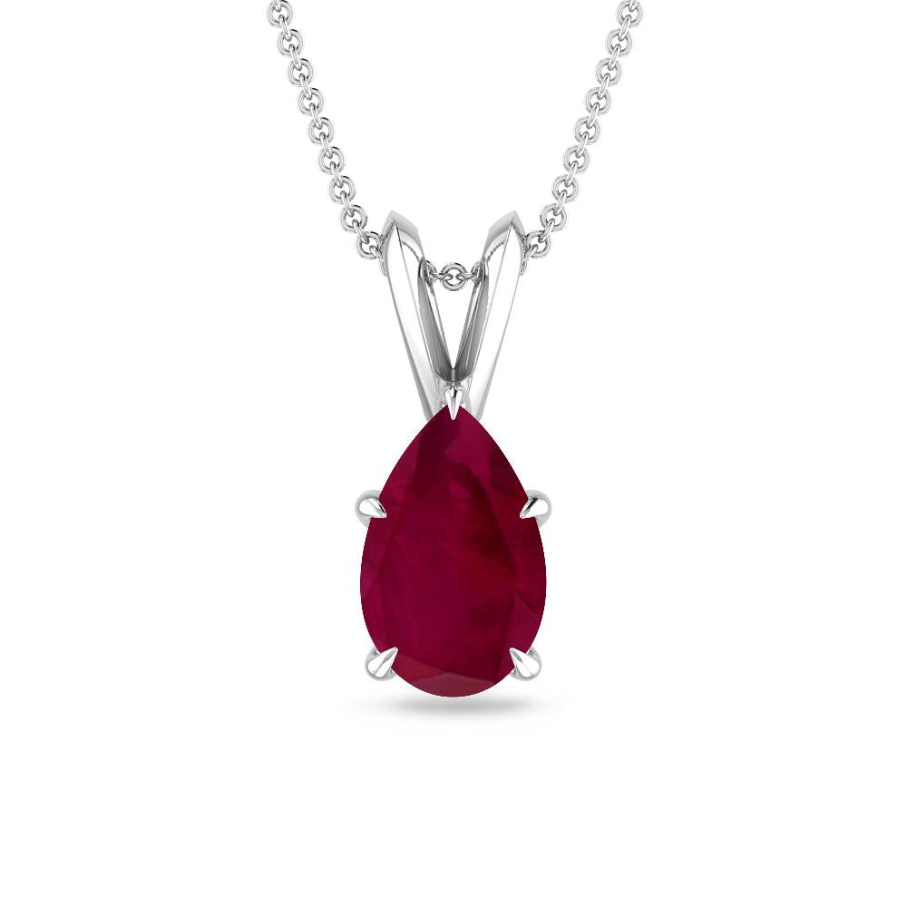 White Gold - Ruby