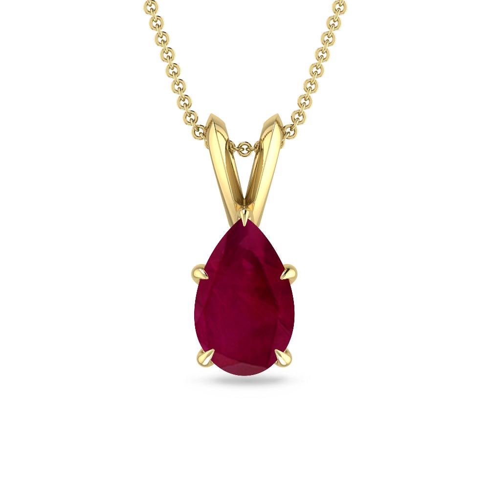 Yellow Gold - Ruby