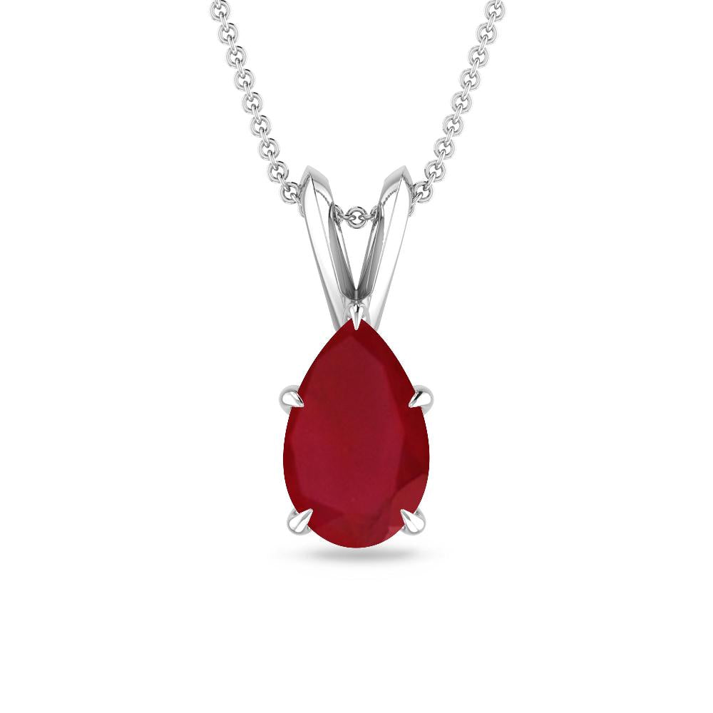 White Gold - Ruby