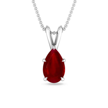 White Gold - Ruby