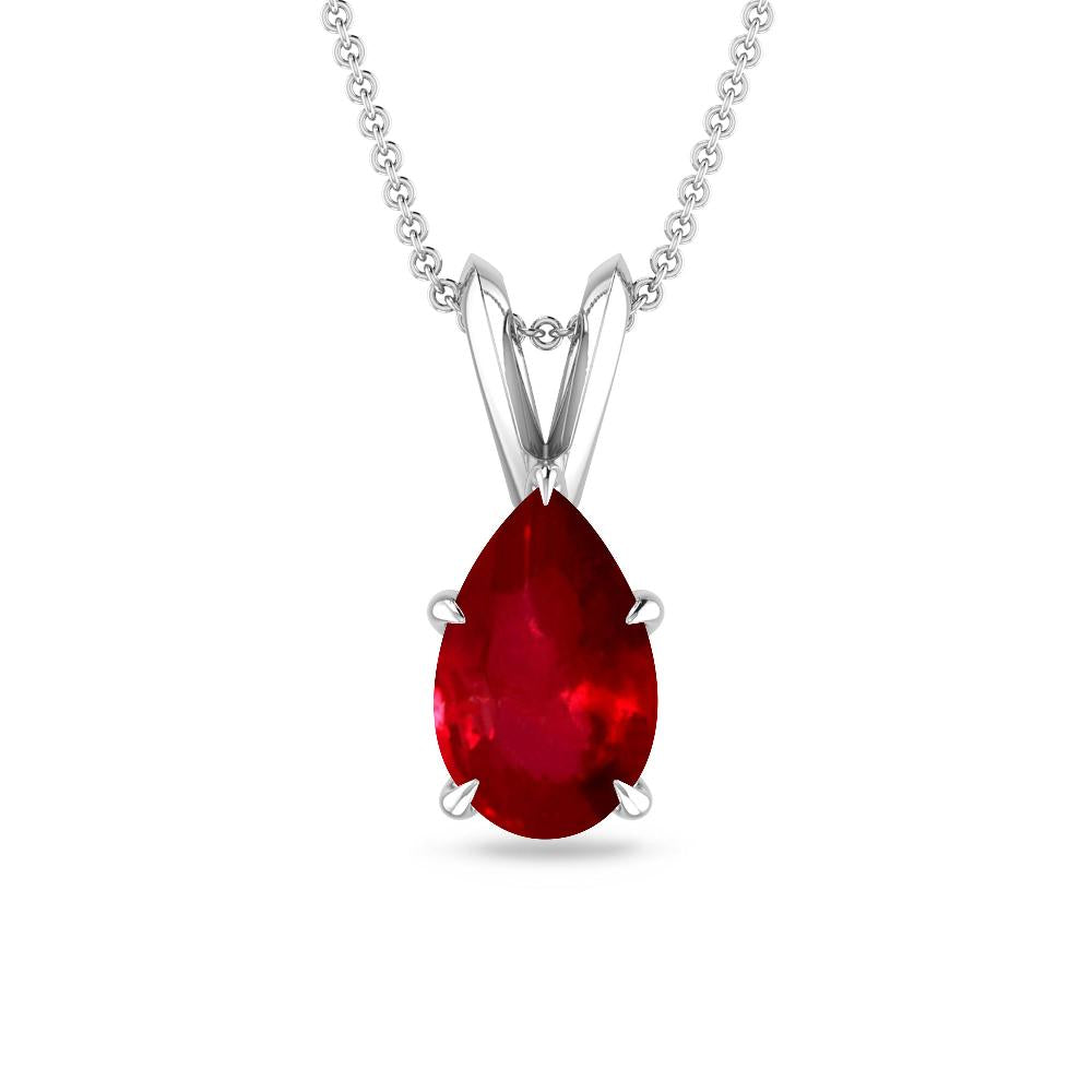 White Gold - Ruby